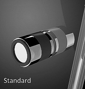 Душевой уголок Radaway Essenza New KDD-B 80х80 с порогом, стекло прозрачное/профиль хром купить в интернет-магазине Sanbest